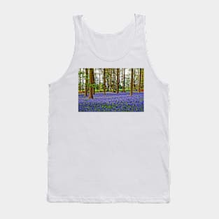 Bluebells Bluebell Woods Greys Court Oxfordshire UK Tank Top